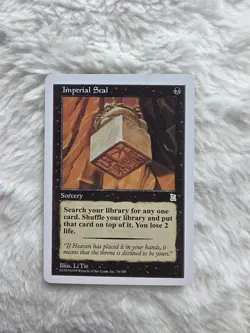 *P R 0 X Y* Mtg Magic The Gathering Imperial Seal *P R 0 X Y* Card - Image 1