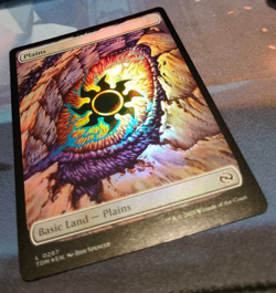 Plains 0287 FOIL - Dragon Eye Land - Tarkir Dragonstorm - NM (see pics) MTG - Image 3