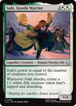 NM Foil U - Suki, Kyoshi Warrior: Avatar: The Last Airbender - Image 1