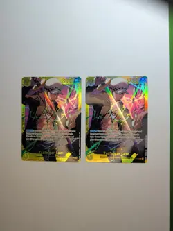 x2 Trafalgar Law OP10-119 SEC Royal Blood ONE PIECE Card Game English - Image 2