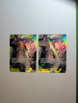 x2 Trafalgar Law OP10-119 SEC Royal Blood ONE PIECE Card Game English - Image 3