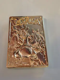 1999 Pokemon Charizard #06 Special Edition 23k Gold Plated Trading Card Nintendo - Image 1