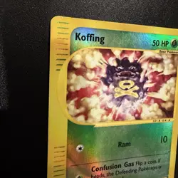 Pokemon Card - Koffing 114/165 Expedition Base Set Reverse Holo - Image 3
