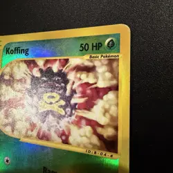 Pokemon Card - Koffing 114/165 Expedition Base Set Reverse Holo - Image 4