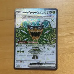 Teal Mask Ogerpon ex 190/167 Sv06: Twilight Masquerade Holo Pokemon TCG Card NM - Image 1
