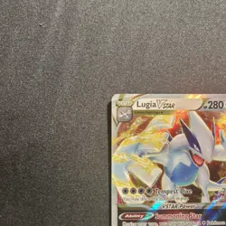 Lugia VSTAR 139/195 Swsh12: Sword & Shield Silver Tempest Holo Pokemon TCG Card - Image 5