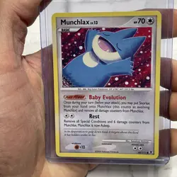 Pokemon Card - Munchlax Rising Rivals 69/111 Common NM Near Mint Pokemon 2009 - Image 1