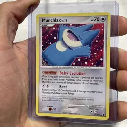 Pokemon Card - Munchlax Rising Rivals 69/111 Common NM Near Mint Pokemon 2009 - Image 2