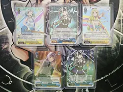 Weiss Schwarz 5 Card Lot Girls Band Party 4 SR And 1 BDR - Image 1