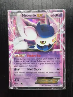 Pokemon Cards Lot Meowstic EX 37/83 AND Hoopa EX Xy71 - Image 2