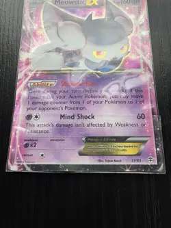 Pokemon Cards Lot Meowstic EX 37/83 AND Hoopa EX Xy71 - Image 3