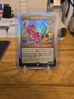 Pinkie Pie FOIL NM Secret Lair My Little Pony Magic the Gathering MTG - Image 1