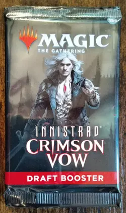 Magic (MtG), 3 factory sealed Innistrad: Crimson Vow draft boosters - Image 3