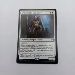 Charismatic Conqueror MTG Rare Lost Caverns of Ixalan Commander Magic Vampire - Image 1