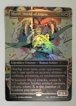 Magic The Gathering Foil Myrel Shield of Argive MTG Secret Lair Encyclopedia - Image 1