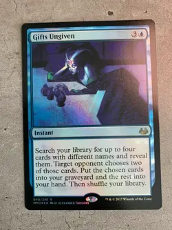 Gift Ungiven [FOIL] Modern Masters 2017 NM Never Played - Image 1