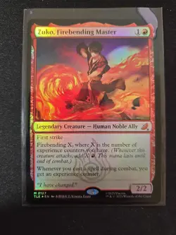 Zuko, Firebending Master Mythic 127 Foil Tle - Image 1
