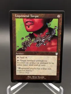 Liquimetal Torque (Retro Frame) Commander: the Brothers' War Regular - Image 1