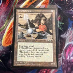 Shield Sphere Alliances Regular Magic the gathering mtg nm - Image 1