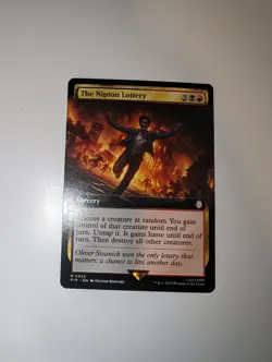 MTG - The Nipton Lottery (Extended Art) - Fallout (PIP) NM/M Condition - Image 1