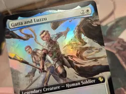 0134 Gatta and Luzzu Commander FIN EXTENDED FOIL ART Final Fantasy Card MTG - Image 4