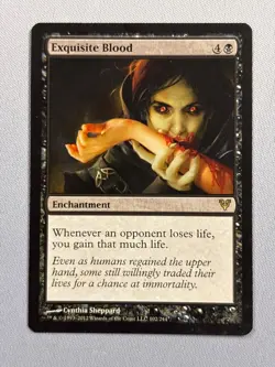 Exquisite Blood - Avacyn Restored - LP MTG - Image 1