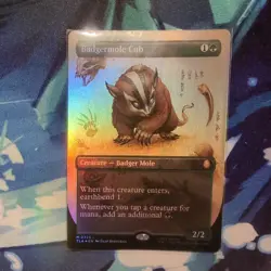 Badgermole Cub - Borderless - NM Foil - TLA - 326 - Ships now! - Image 3