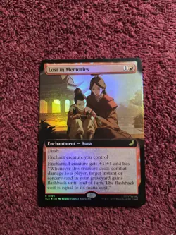 MTG Lost In Memories 0195 Foil Extended Art Avatar The Last Air Bender - Image 1