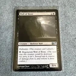 Wall Of Bone - Magic The Gathering MTG 2010 Core Set M10 #119/249 - Image 1