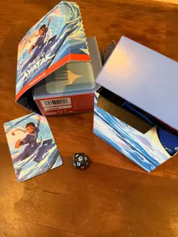 Opened MTG Avatar Last Airbender PreRelease Kit Katara Magic the Gathering - Image 1