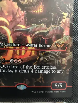 Overlord of the Boilerbilges (Showcase) Duskmourn: House of Horror Foil - Image 5