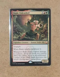 MtG TCG: Avatar TLA, Bumi, Unleashed #0211 Mythic - Image 1