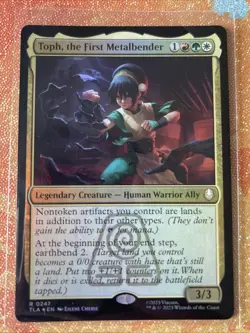 Toph, The First Metal Bender Avatar The Last Airbender MTG Magic NM Regular - Image 1