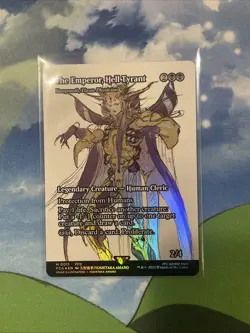 2025 MTG FINAL FANTASY The Emperor, Hell Tyrant / Yawgmoth, Thran Physician FOIL - Image 1