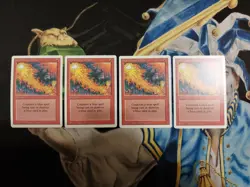 Red Elemental Blast MTG Revised Common Red Instant Near-Mint x4 GG7 - Image 2