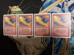 Red Elemental Blast MTG Revised Common Red Instant Near-Mint x4 GG7 - Image 3