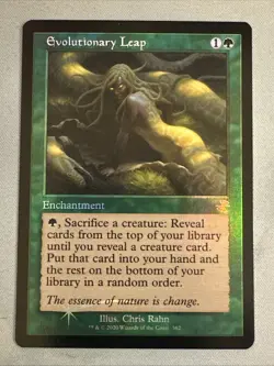 MTG / Evolutionary Leap / TSR / #362 / FOIL / Rare / NM - Image 1