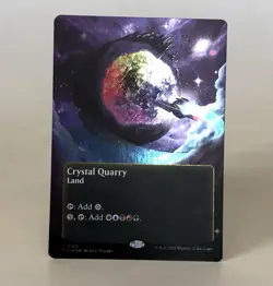 MTG Crystal Quarry - Borderless Galaxy Foil - 0145 EOS NM - Image 2