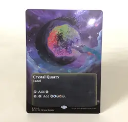 MTG Crystal Quarry - Borderless Galaxy Foil - 0145 EOS NM - Image 3