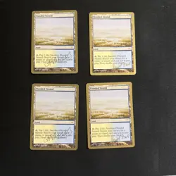 Flooded Strand MTG Worlds 2024 Gabriel Nassif Fetch Land 4x - Image 1