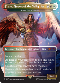 MTG Freya, Queen of the Valkyries - Foil - New/Unplayed - Secret Lair Drop x GoW - Image 1