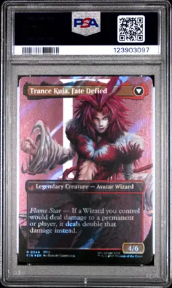 3097 Kuja Genome Sorcerer Trance 2025 MTG Final Fantasy #0544 Surge Foil PSA 10 - Image 2