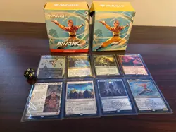 MTG PreRelease Kit AANG WHITE Box Avatar Last Airbender collection United Front - Image 1