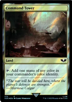 Command Tower (Surge Foil) Universes Beyond: Warhammer 40,000 272 NM - Image 1