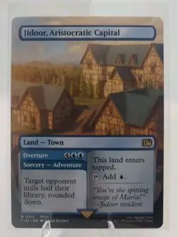Jidoor, Aristocratic Capital (Borderless) Final Fantasy MTG Regular NM - Image 1