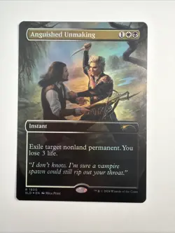 Anguished Unmaking (1800) (Rainbow Foil) Secret Lair Drop Foil - Image 1