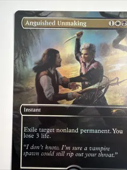 Anguished Unmaking (1800) (Rainbow Foil) Secret Lair Drop Foil - Image 2