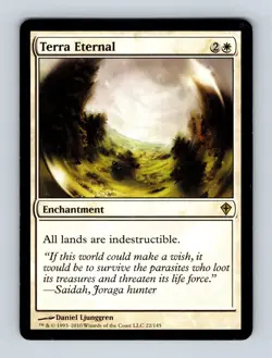 Terra Eternal Worldwake Non-Foil MTG LP - Image 1