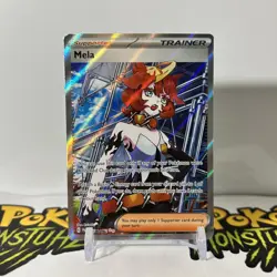 Pokemon TCG - Mela 236/182 - Paradox Rift Ultra Rare Full Art Trainer Holo - NM - Image 1