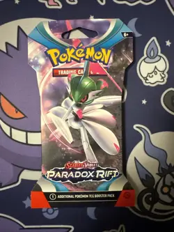 1x Pokemon Paradox Rift Sleeved Booster Pack Factory Sealed - Image 1